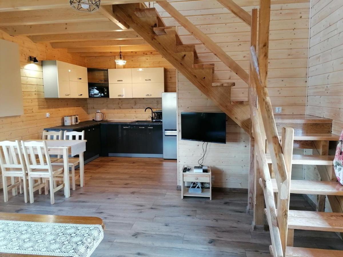 Domek Na Wzgorzu "Wilk" Swiatkowa Mala Exteriör bild